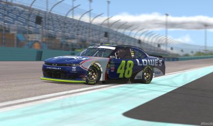 Jimmie Johnson 2009 Primary [SIM STAMPED]