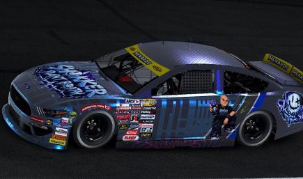 Shokker Paint Booth ARCA Color Flip Ford