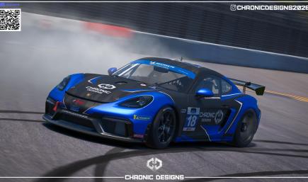 Chronic Designs Porsche 718 GT4