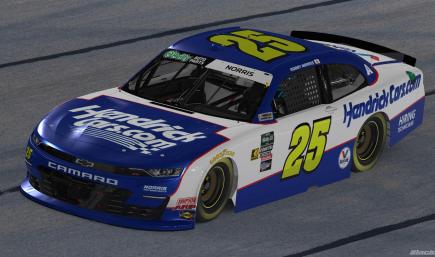 Hendrickcars.com OReilly Chevrolet Camaro Throwback Concept (Jimmie Johnson 2010 Lowes)