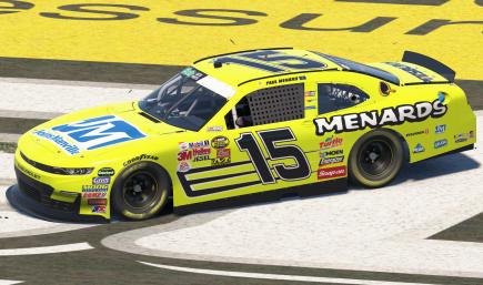 Paul Menard 2007 Menards Chevrolet Camaro