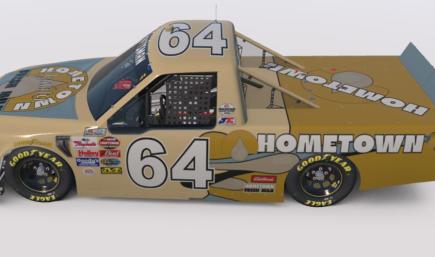 Nascar 05 137 Hometown Milk Truck Sim Stamp