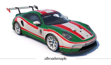 Sinclair Porsche 992.2 Cup V3