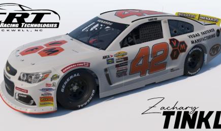 2024 Tanner Reif #42 Vegas Fastener Manufacturing / MMI