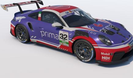 Prima Ghinzani Car #32 Porsche Carrera Cup Italia - Giancarlo Quaresmini