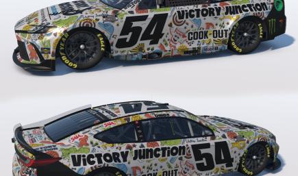 2026 Ty Gibbs Victory Junction Toyota Camry No Num