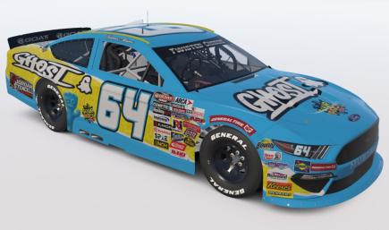 #64 Ghost Energy ARCA Mustang