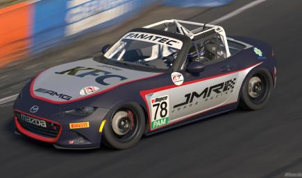 Mazda MX-5 Mercedes GT3 Triple Eight JMR Bathurst 12hr 2024