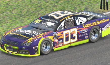 Razzoos Cajun Cafe/CarolinasDiecast.com NASCAR Euro