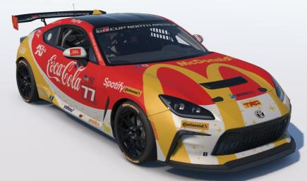 McDonalds/Coca Cola Toyota GR86