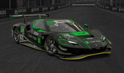 Cash App Ferrari 296 GT3 concept