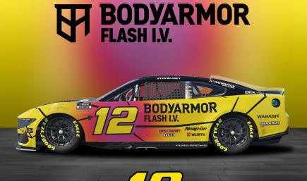 2026 Ryan Blaney Body Armor Flash IV Richmond Ford Mustang