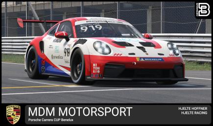 Hjelte Hoffner MDM Motorsport Porsche Carrera Cup