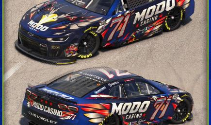Michael McDowell Modo Casino 2026 Charlotte 600 #71