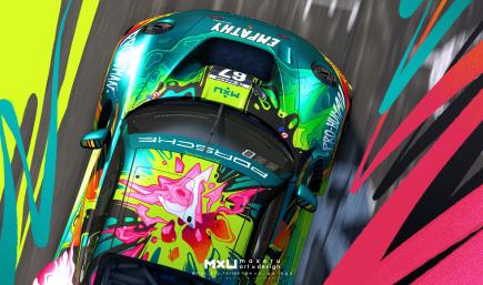 MXU Optimistic Apocalypse - Porsche 992 GT3R #canvasproject