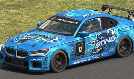 Sting Energy (blue) BMW Racing (G87)