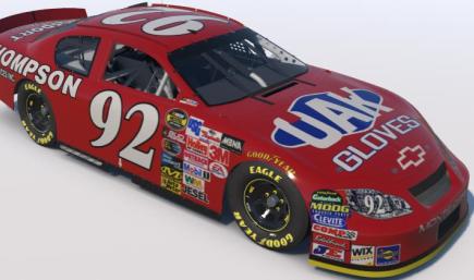 2005- #92 Hermie Sadler- Oak Gloves/ Thompson Metal Services/ Kingsport Iron & Metal Chevrolet