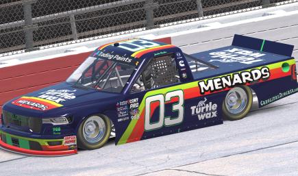 NASCAR Craftsman Truck Menards Throwback RAM