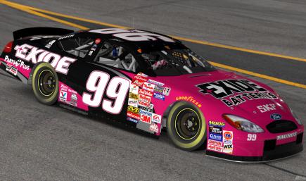 #99 Jeff Burton 1999 Exide Ford