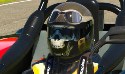The Spitfire Pilot Skull Helmet