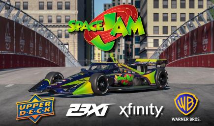 Indycar Dallara IR18 23XI Space Jam