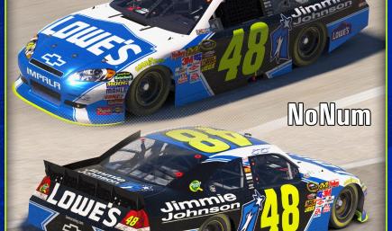 Jimmie Johnson 2009 JJF AutoClub COT NoNum