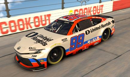 Sean Rowe United Rentals Preece Throwback 99