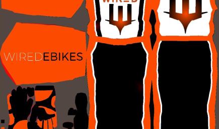 Wired eBike Orange Fire Suit