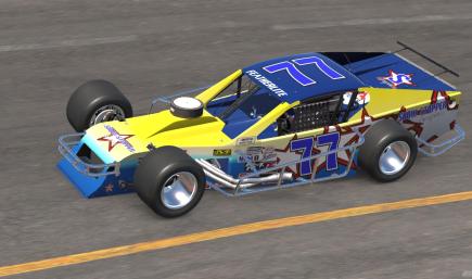 Nascar 07 153 Show Stopper Modified Sim Stamp