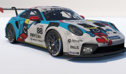 Absolute Boxheart Car #88 Livery from Porsche Carrera Cup Asia 