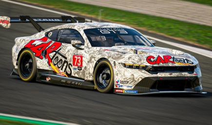 Cartoons Magazine - Mustang GT3