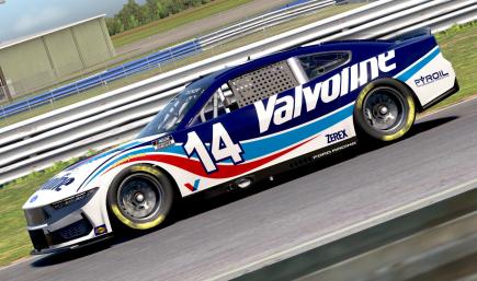 Retro Valvoline Mustang