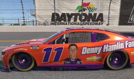 Denny Hamlin Tribute Car