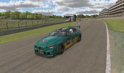 hand drawn tailless for the BMW M2 