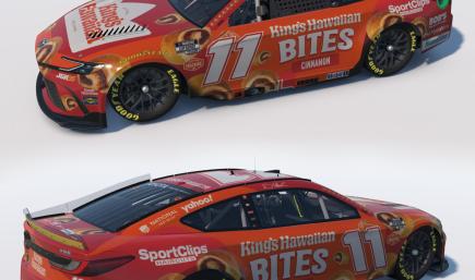 2026 Denny Hamlin Kings Cinnamon Toyota Camry No Num