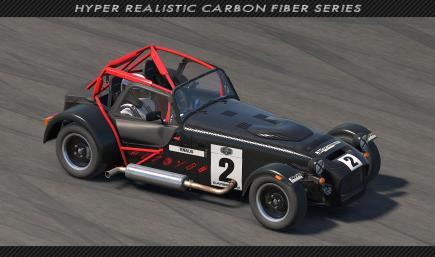 Caterham Academy Hyper Realistic Carbon Fiber