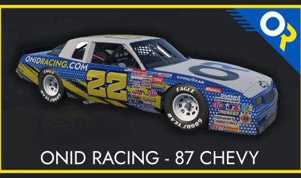 oNiD Racing 2026 - 1987 Chevrolet Monte Carlo