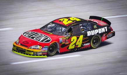 #24 Jeff Gordon 2009-2011 Dupont Impala Cust Num