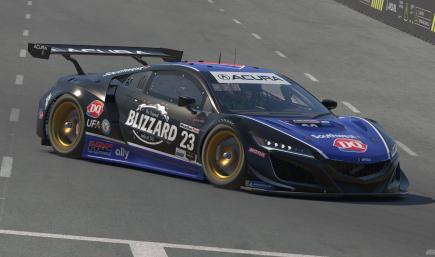 Southwest/Dairy Queen Acura NSX GT3 - Blue