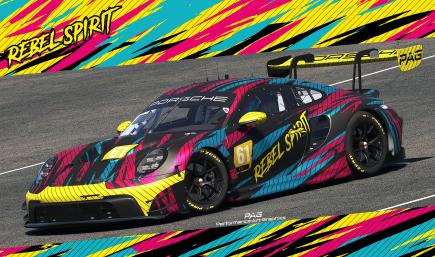 Porsche 992 GT3R Rebel Spirit