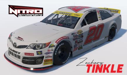 2026 Jake Bollman #20 Nitro Motorsports / unsponsored V4