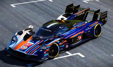 2013 Aston Martin Vantage GTE - Gulf Concept Livery