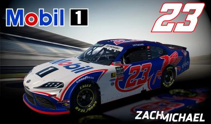 Zach Michael 2026 Mobil 1 Toyota Supra (Fictional)