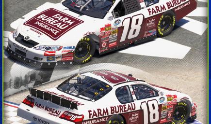 Kyle Busch 2008 Farm Bureau Texas II Win #18