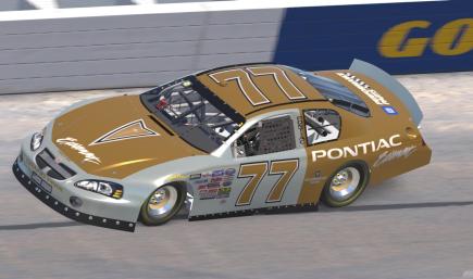 Pontiac Fictional Silver/Gold Sim Stamp