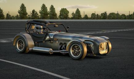 Bare metal Caterham 420R