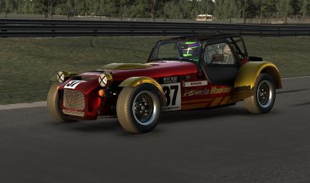 Formula Rookies retro red and gold