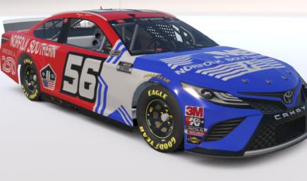 SGRD Commission - Norfolk Southern America 250 Livery Gen 6 Toyota Camry (Custom 56)
