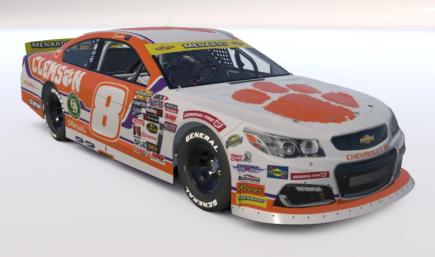 SGRD Personal Scheme - Clemson ARCA Chevrolet SS (Custom 8)