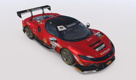 Scuderia Ferrari 296 Challenge Concept
